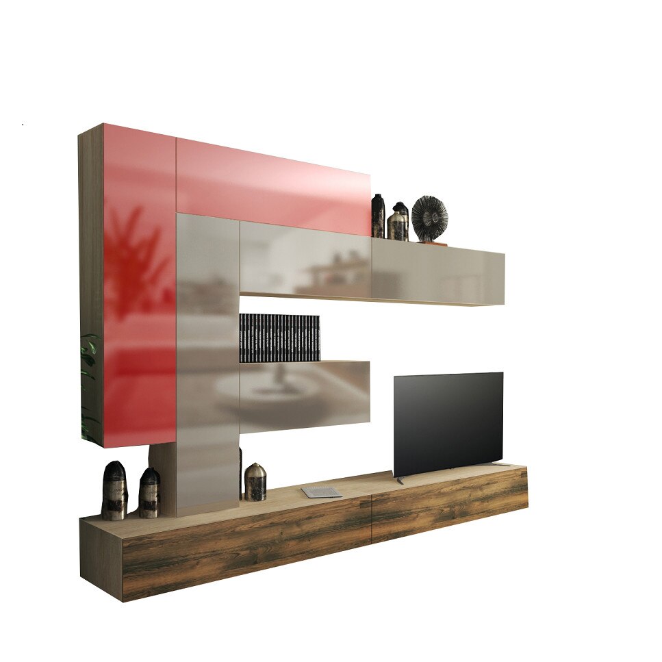 Livingroom JOIN Configuratia 1- PAL melaminat 16 mm /-/ 28 mm.Cant ABS: 0.6 mm