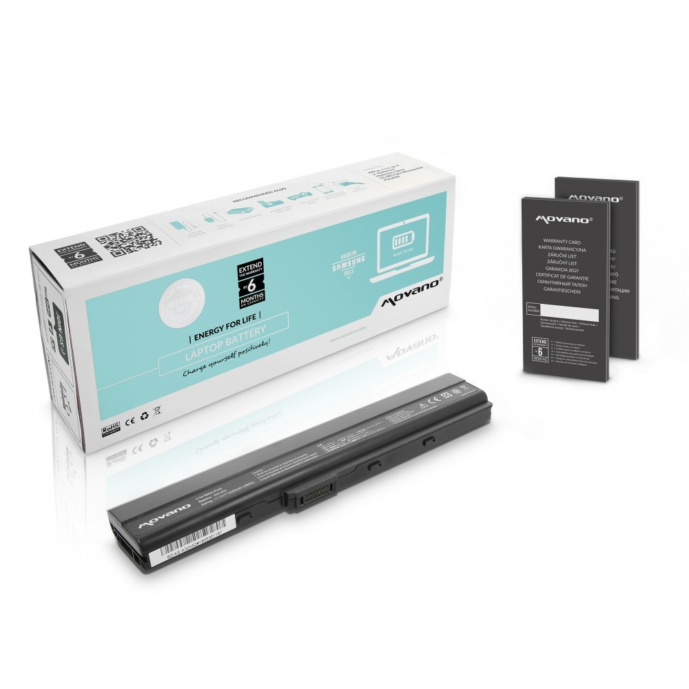 Baterie laptop Premium Movano compatibila Asus A52, K52,A32-K52