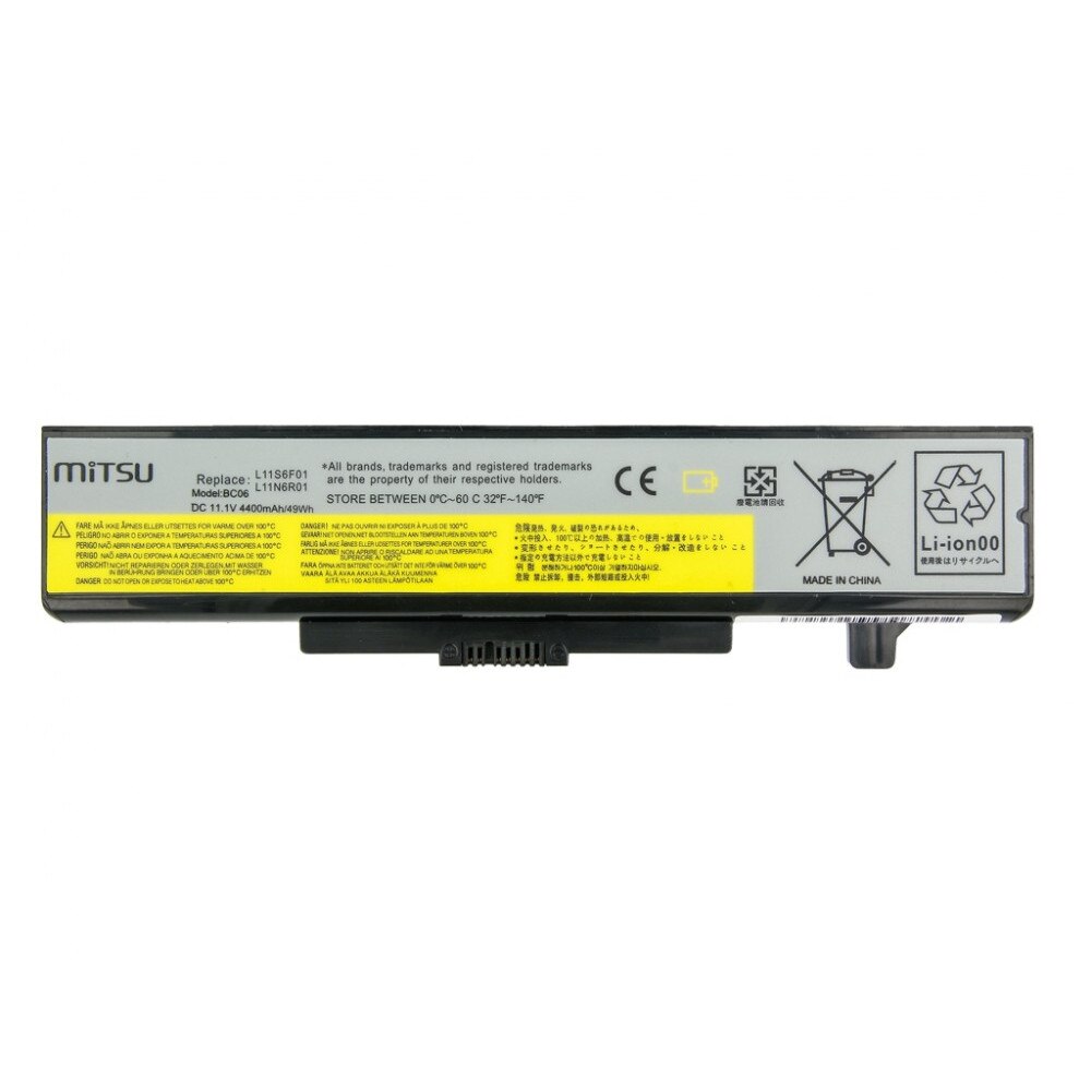 Baterie laptop Clasa A Mitsu compatibila Lenovo IdeaPad Y480,L11L6F01