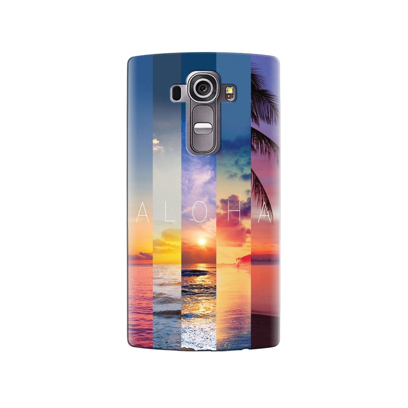 Husa silicon pentru LG G4, Aloha Summer Stripes