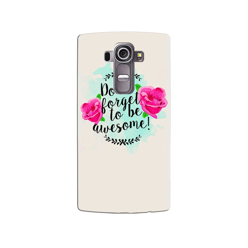 Husa silicon pentru LG G4, Dont Forget