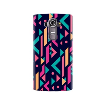 Husa silicon pentru LG G4, Alien Geometrics Husa silicon pentru LG G4, Alien Geometrics
