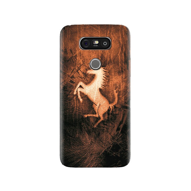 Husa silicon pentru LG G5, Amazing Horse