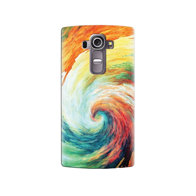 Husa silicon pentru LG G4, Big Wave Painting
