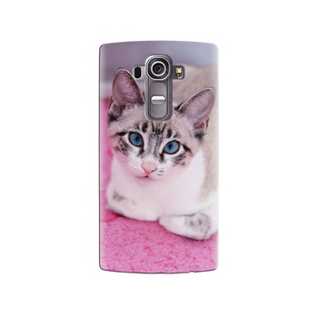 Husa silicon pentru LG G4, Siamese Kitty Husa silicon pentru LG G4, Siamese Kitty