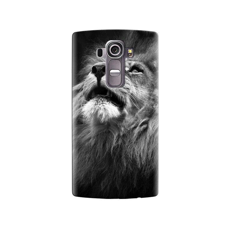 Husa silicon pentru LG G4, Majestic Lion Portrait