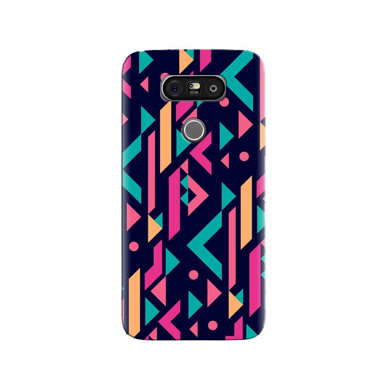 Husa silicon pentru LG G5, Alien Geometrics