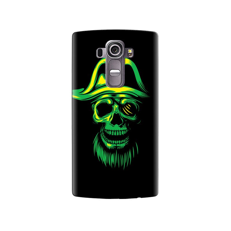 Husa silicon pentru LG G4, Pirate Skull