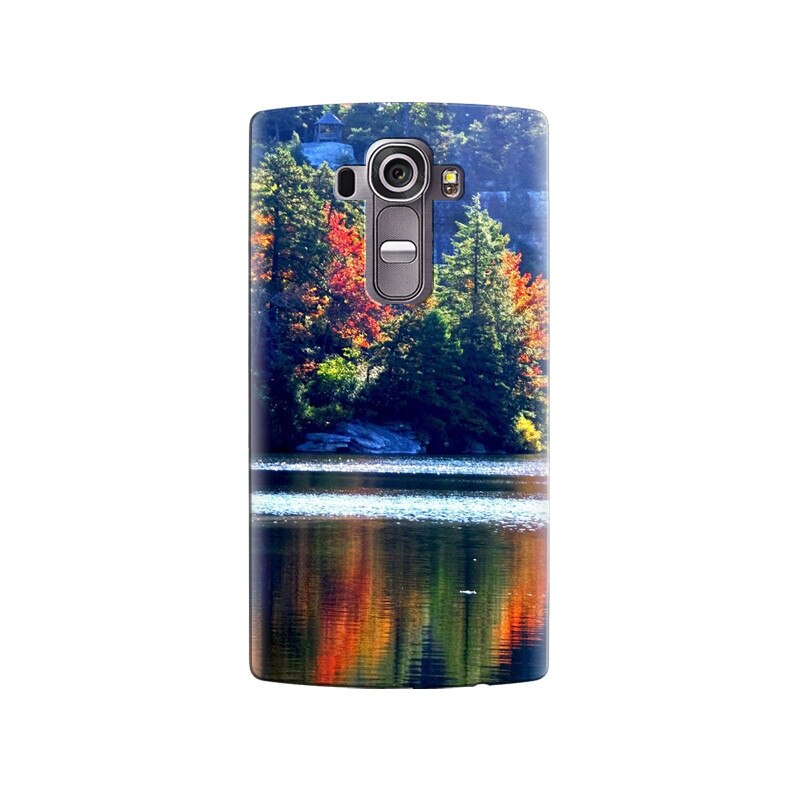 Husa silicon pentru LG G4, Lake Minnewaska Autumn
