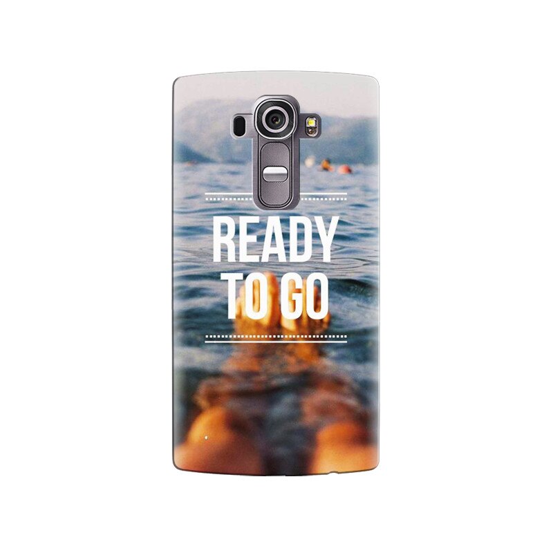 Husa silicon pentru LG G4, Ready To Go Swimming