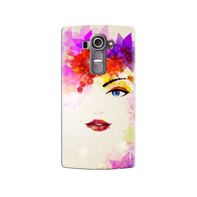 Husa silicon pentru LG G4, Pretty Face