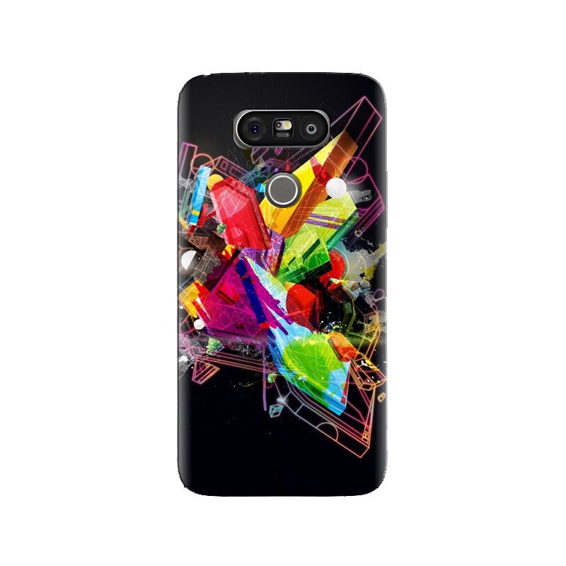 Husa silicon pentru LG G5, Abstract Shape