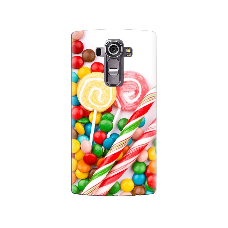 Husa silicon pentru LG G4, Sweet Colorful Candy