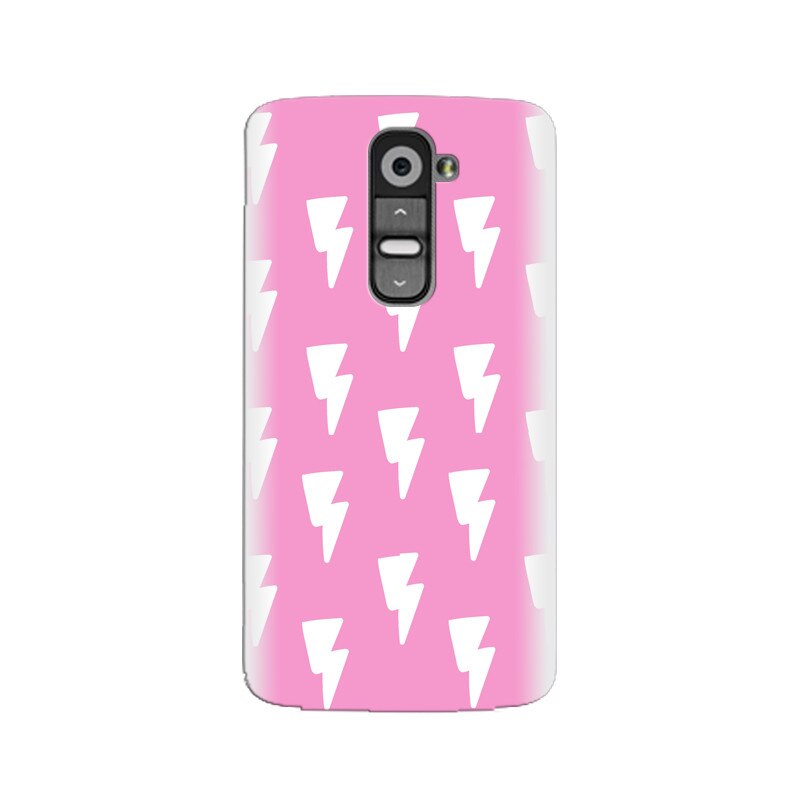Husa silicon pentru LG G2, Electric Pink