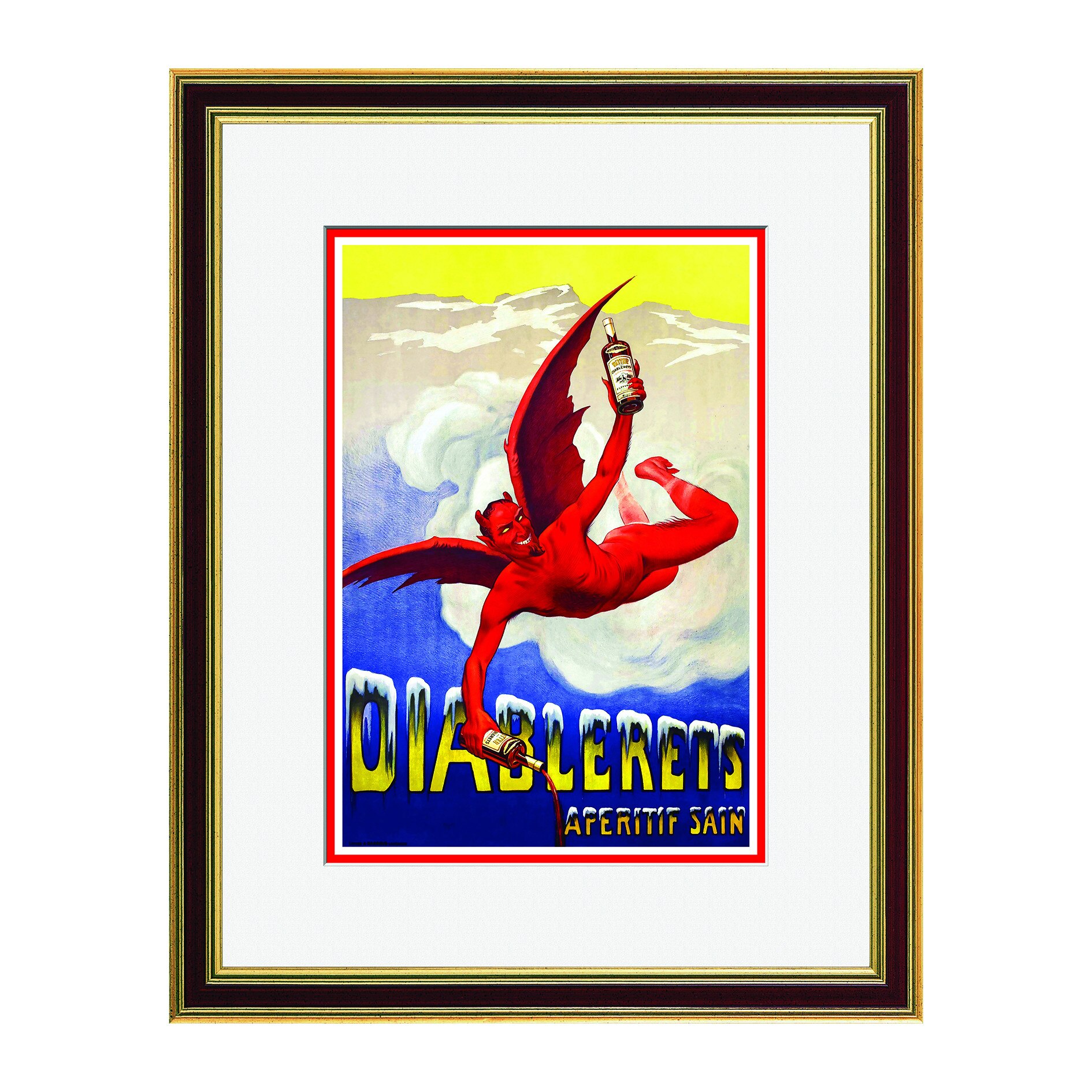 Fototapet Simulare Tablou, Vintage ADS - ST-VTP-030, 47 x 60 cm