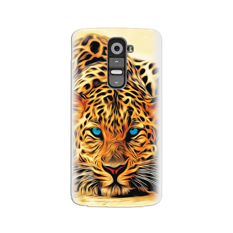 Husa silicon pentru LG G2, Animal Tiger