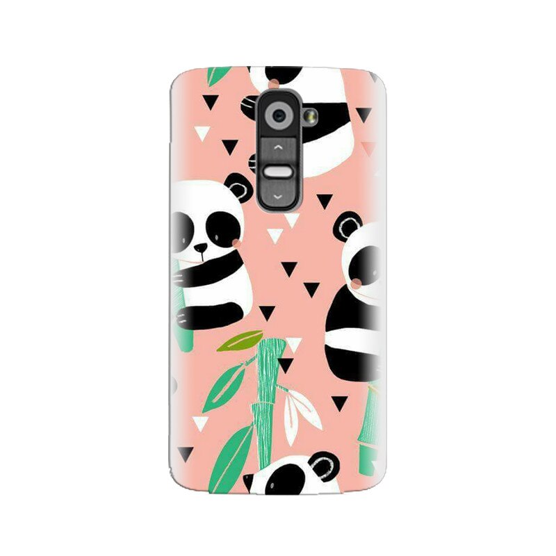 Husa silicon pentru LG G2, Baby Panda 001