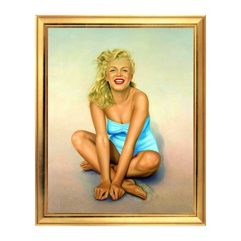 Fototapet Simulare Tablou, Marilyn - ST-MM-020, 45 x 55 cm Fototapet Simulare Tablou, Marilyn - ST-MM-020, 45 x 55 cm