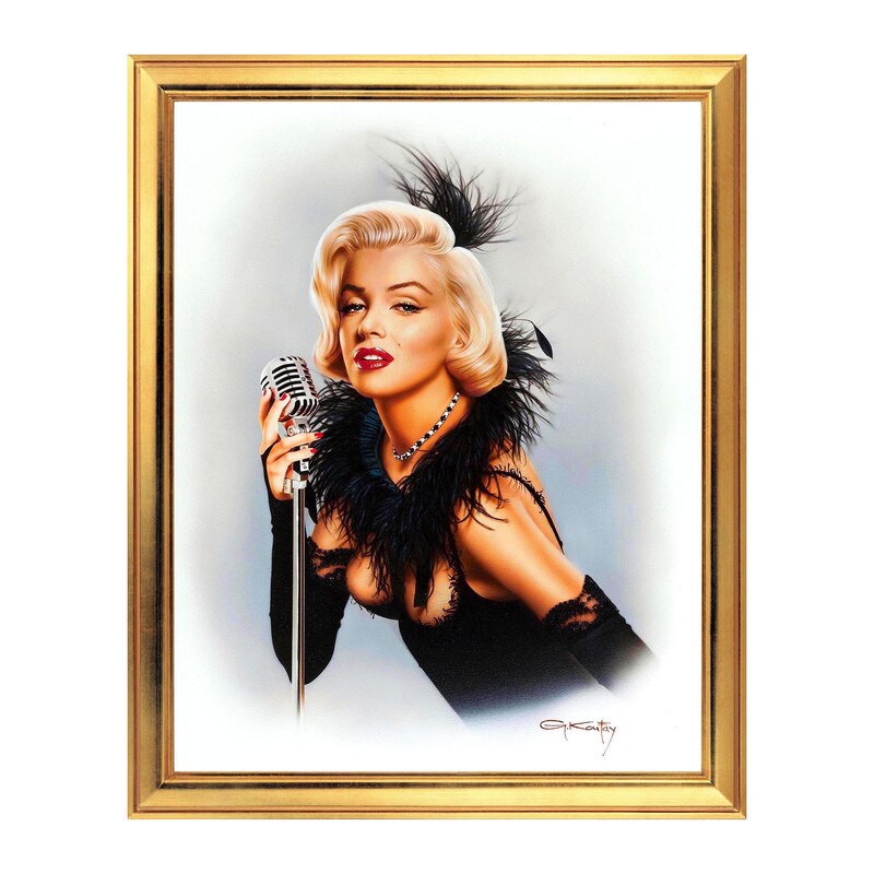 Fototapet Simulare Tablou, Marilyn - ST-MM-004, 45 x 55 cm