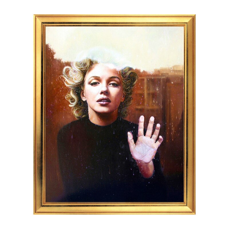 Fototapet Simulare Tablou, Marilyn - ST-MM-002, 45 x 55 cm