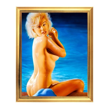 Fototapet Simulare Tablou, Marilyn - ST-MM-008, 45 x 55 cm Fototapet Simulare Tablou, Marilyn - ST-MM-008, 45 x 55 cm