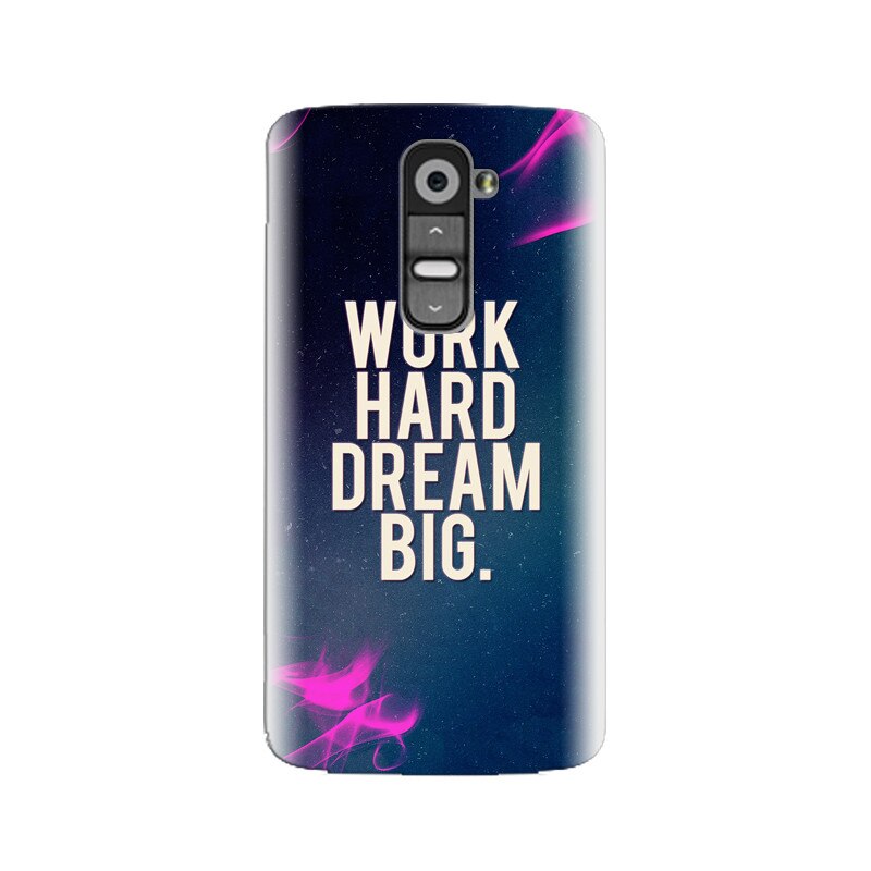 Husa silicon pentru LG G2, Dream Big