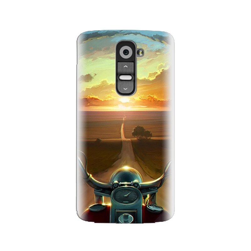 Husa silicon pentru LG G2, Country Road