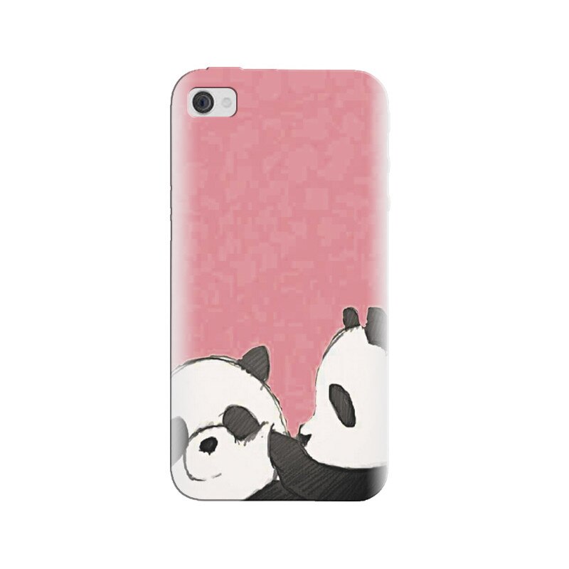 Husa silicon pentru Apple Iphone 4, Panda