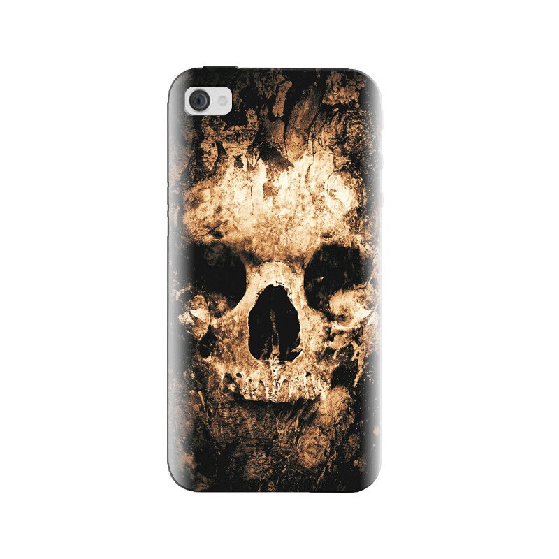 Husa silicon pentru Apple Iphone 4, Zombie Skull