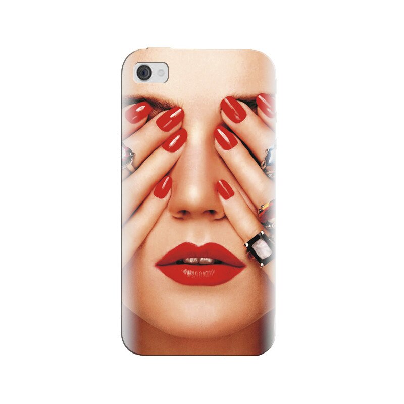 Husa silicon pentru Apple Iphone 4, Rings On All Fingers