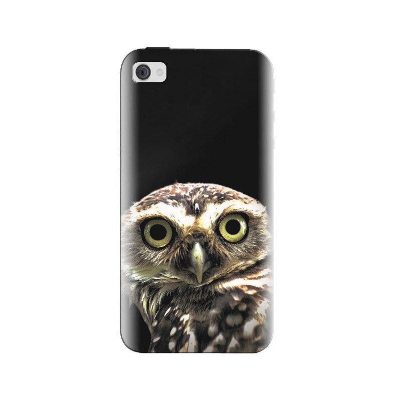 Husa silicon pentru Apple Iphone 4, Owl In The Dark
