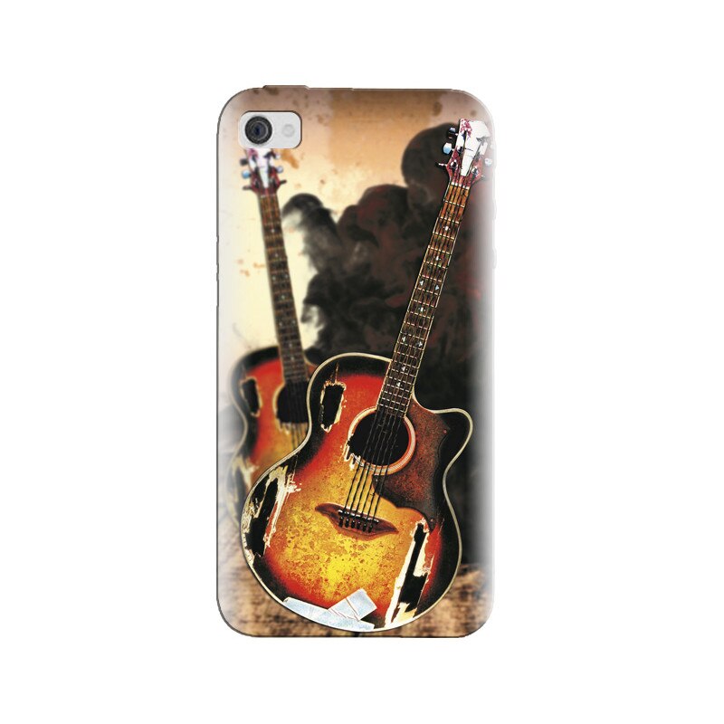 Husa silicon pentru Apple Iphone 4, Hardcore Rock