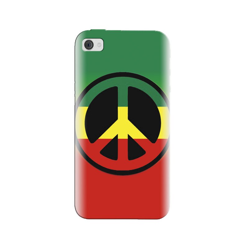 Husa silicon pentru Apple Iphone 4, Peace