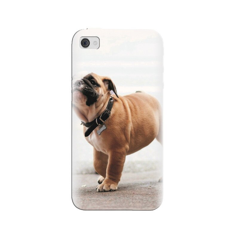 Husa silicon pentru Apple Iphone 4, Little Dog Puppy Animal