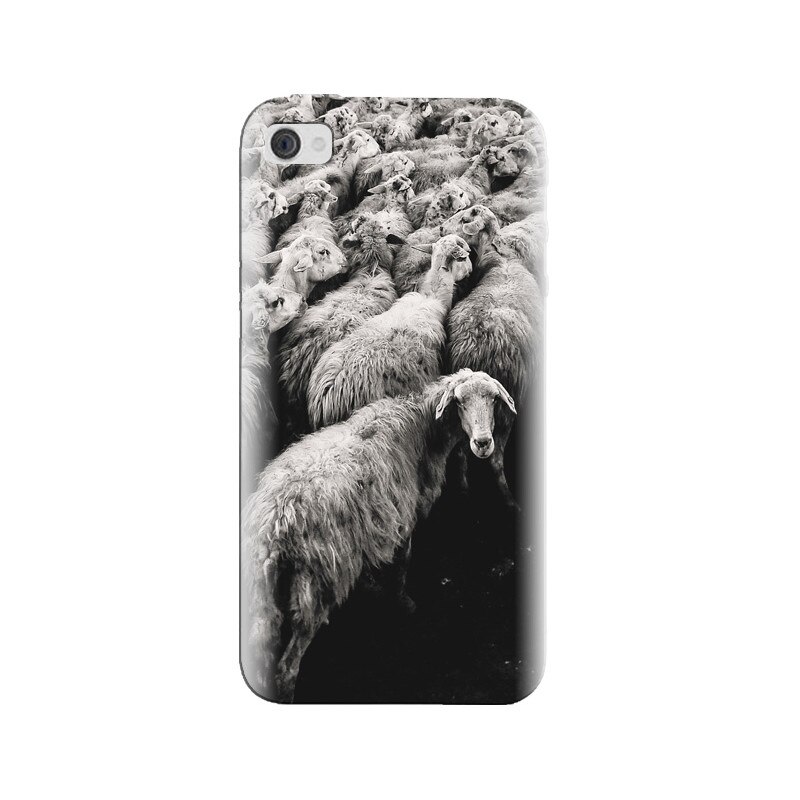 Husa silicon pentru Apple Iphone 4, Sheep
