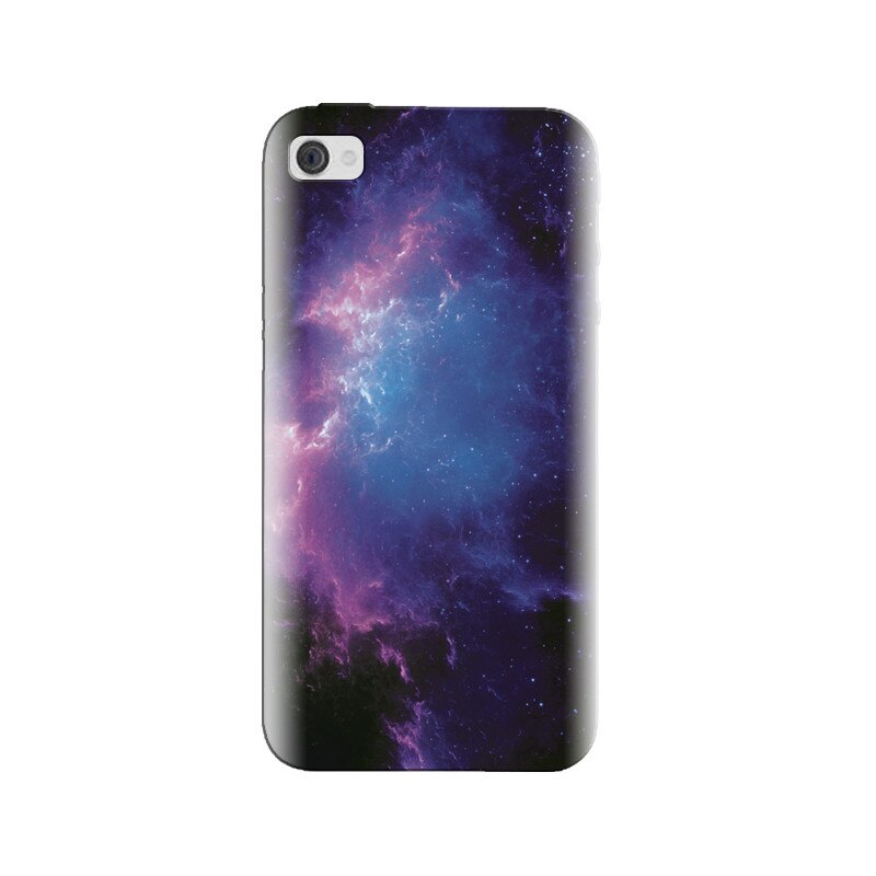 Husa silicon pentru Apple Iphone 4, Purple Space Nebula
