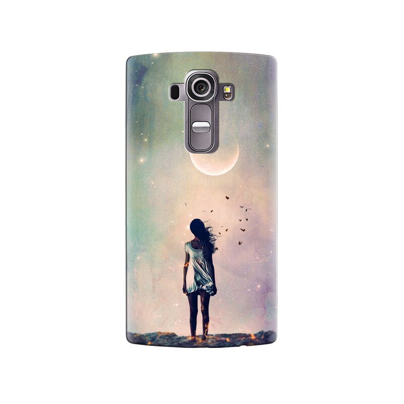 Husa silicon pentru LG G4, Alone Woman Cgi Hd K