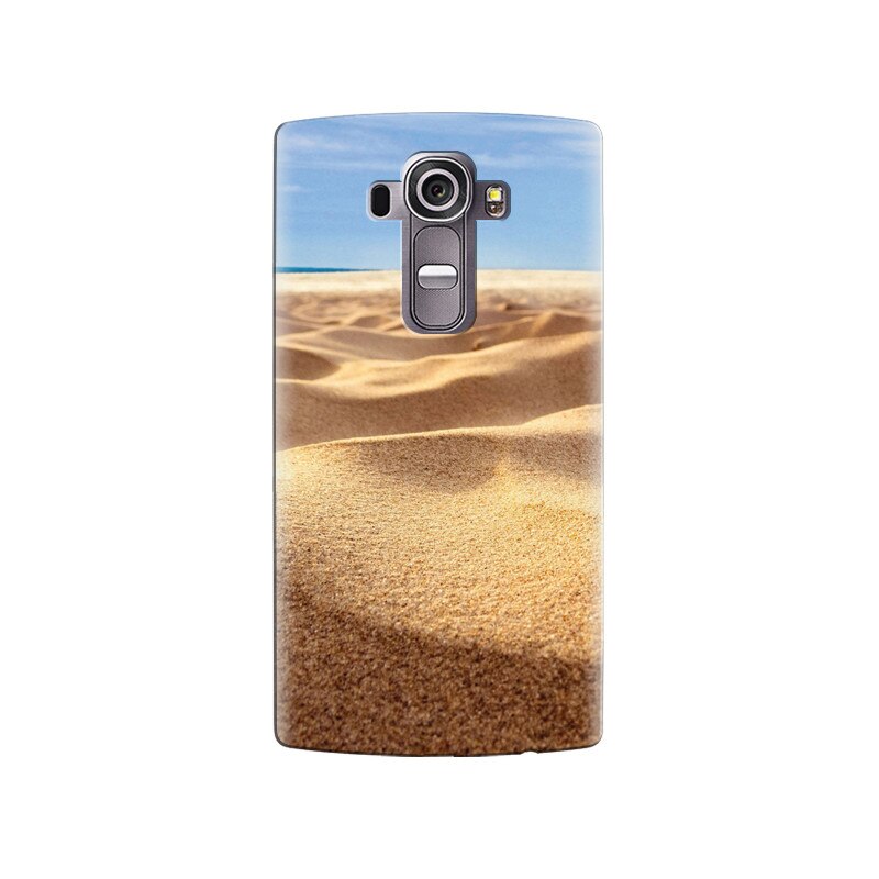 Husa silicon pentru LG G4, Beach Sand Closeup Holiday