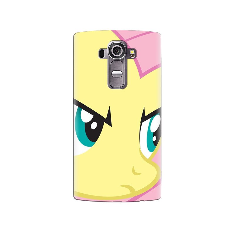 Husa silicon pentru LG G4, Close Up Fluttershy My Little Pony Friendship Is Magic