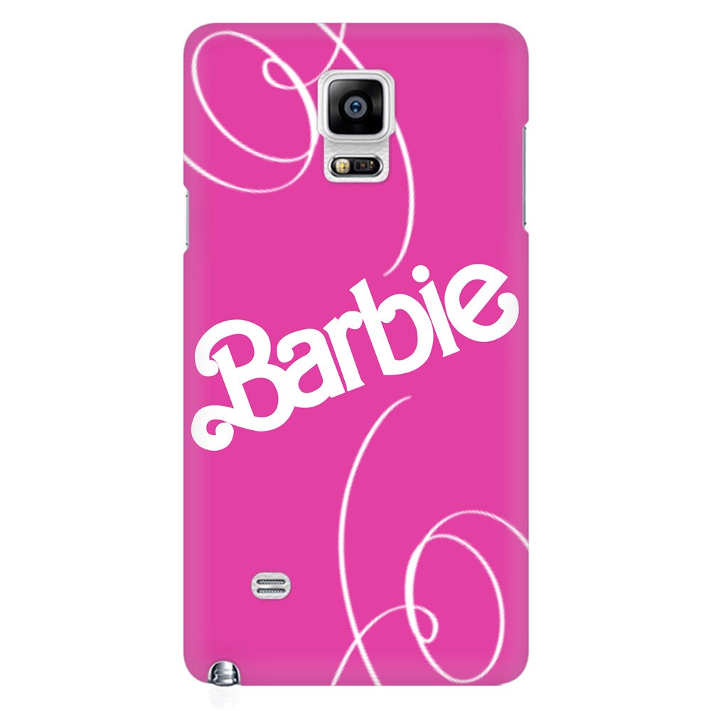 Husa silicon pentru Samsung Galaxy Note 4, Barbie