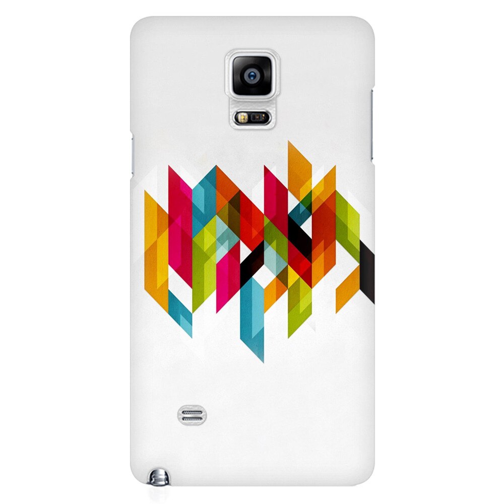 Husa silicon pentru Samsung Galaxy Note 4, Geometric