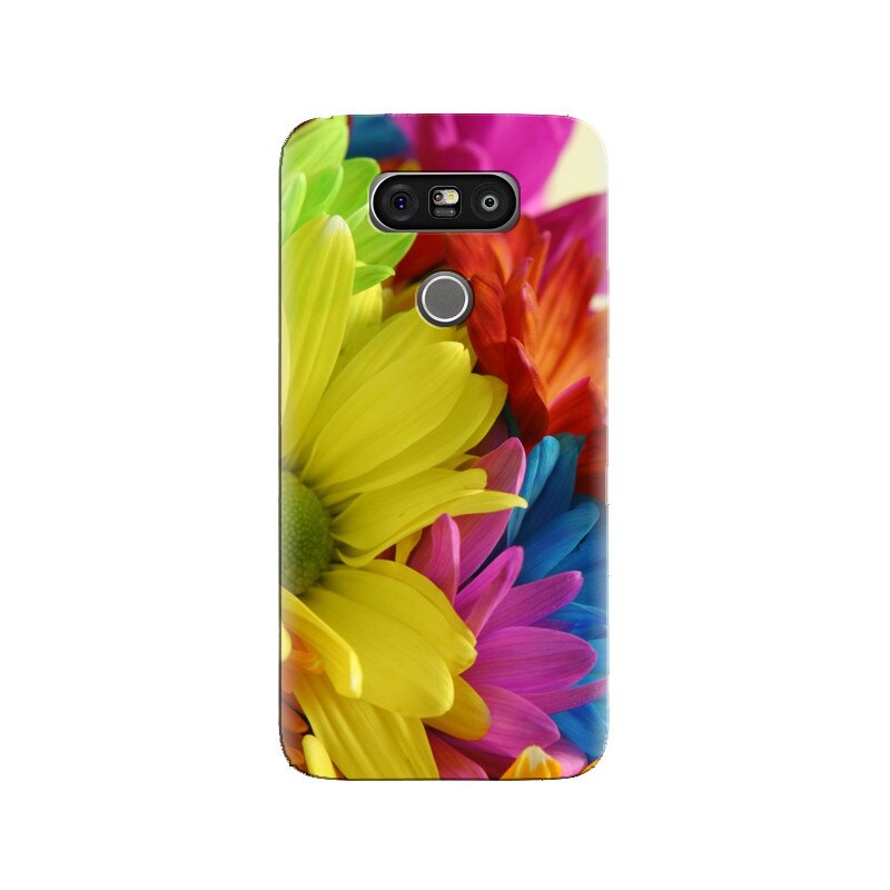Husa silicon pentru LG G5, Flower