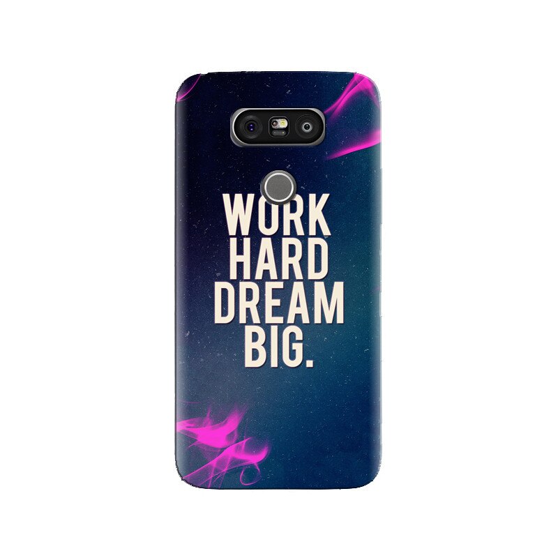 Husa silicon pentru LG G5, Dream Big