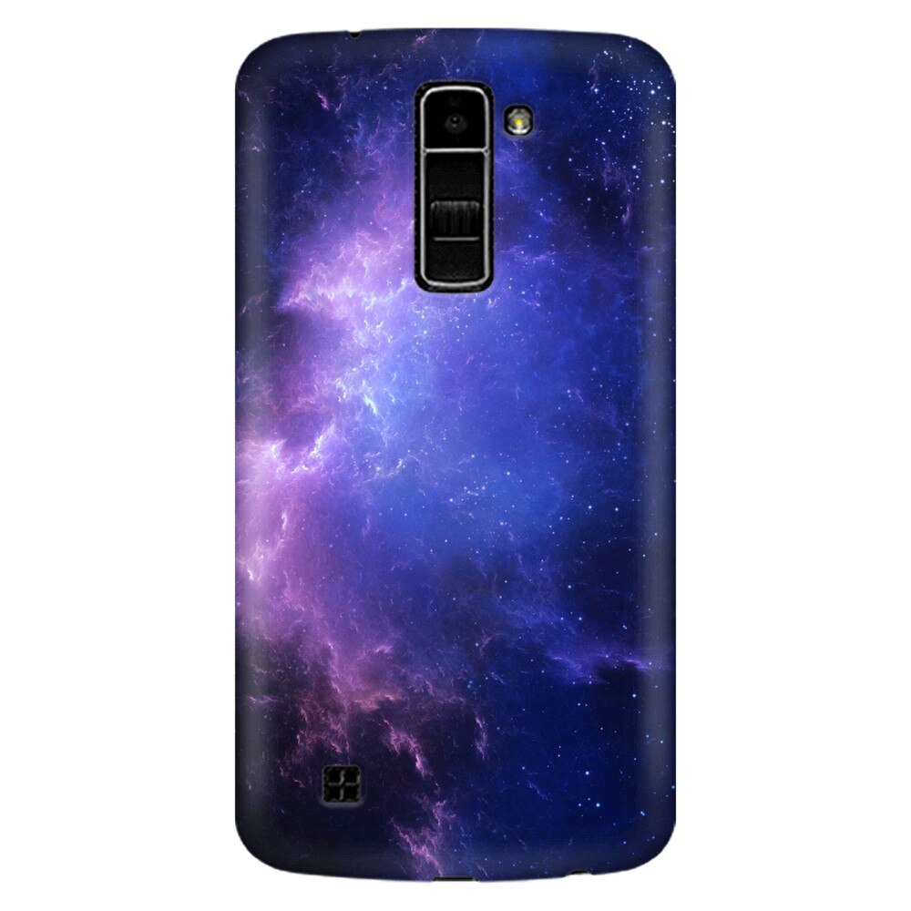 Husa silicon pentru LG K10, Purple Space Nebula