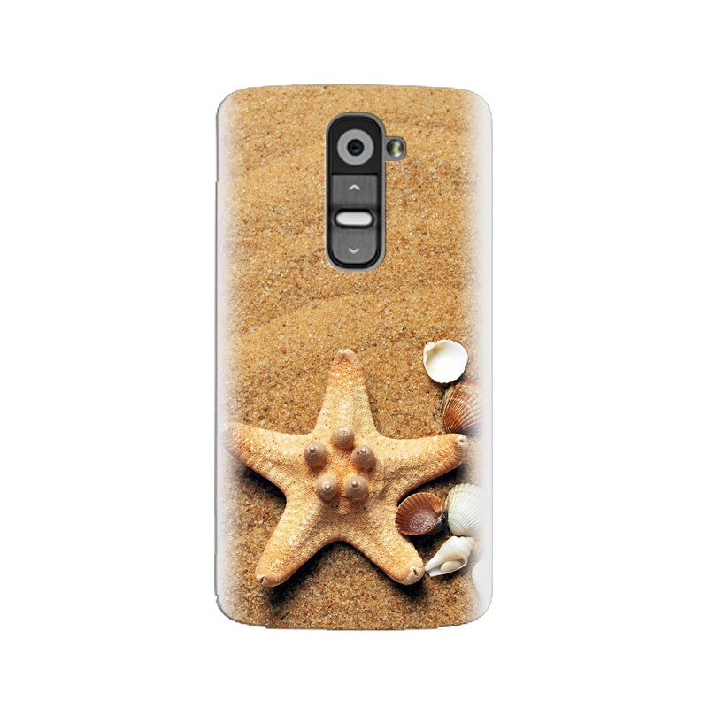 Husa silicon pentru LG G2, Sea Shells