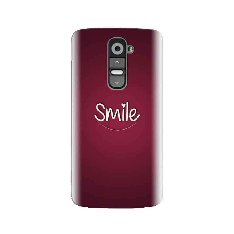 Husa silicon pentru LG G2, Smile Love