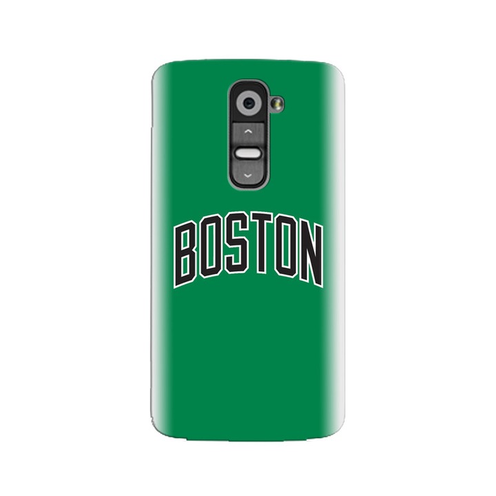 Husa silicon pentru LG G2, NBA Boston Celtics