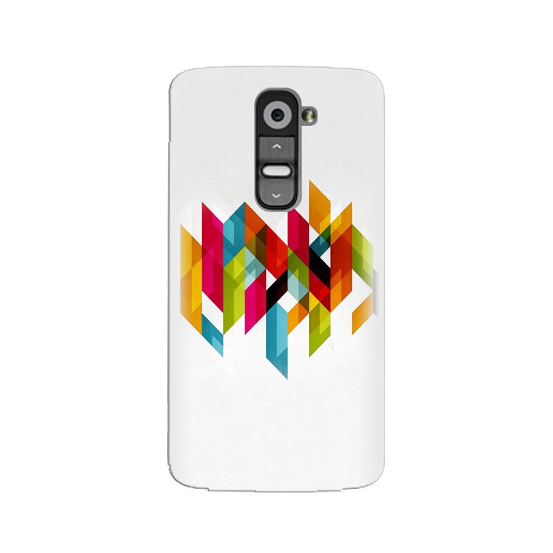 Husa silicon pentru LG G2, Geometric