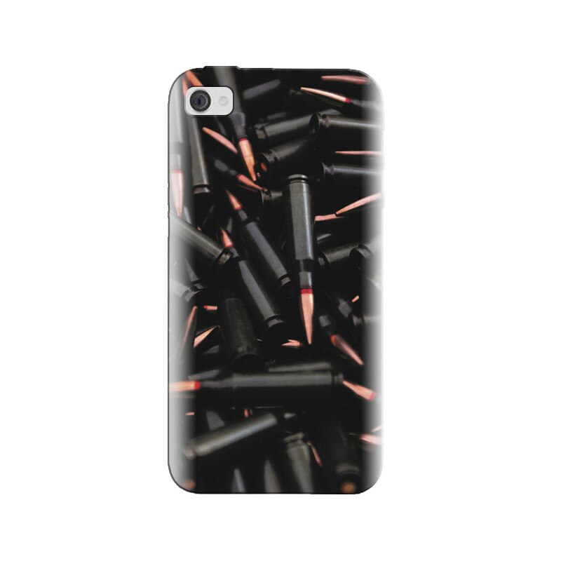 Husa silicon pentru Apple Iphone 4, Ammunition Bullets
