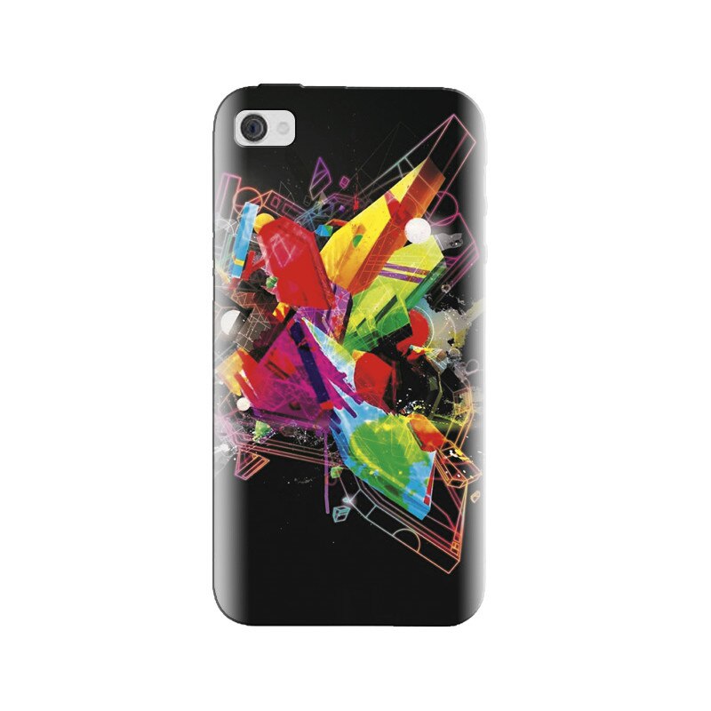 Husa silicon pentru Apple Iphone 4, Abstract Shape